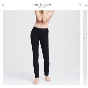 Black jeans from rag and bone